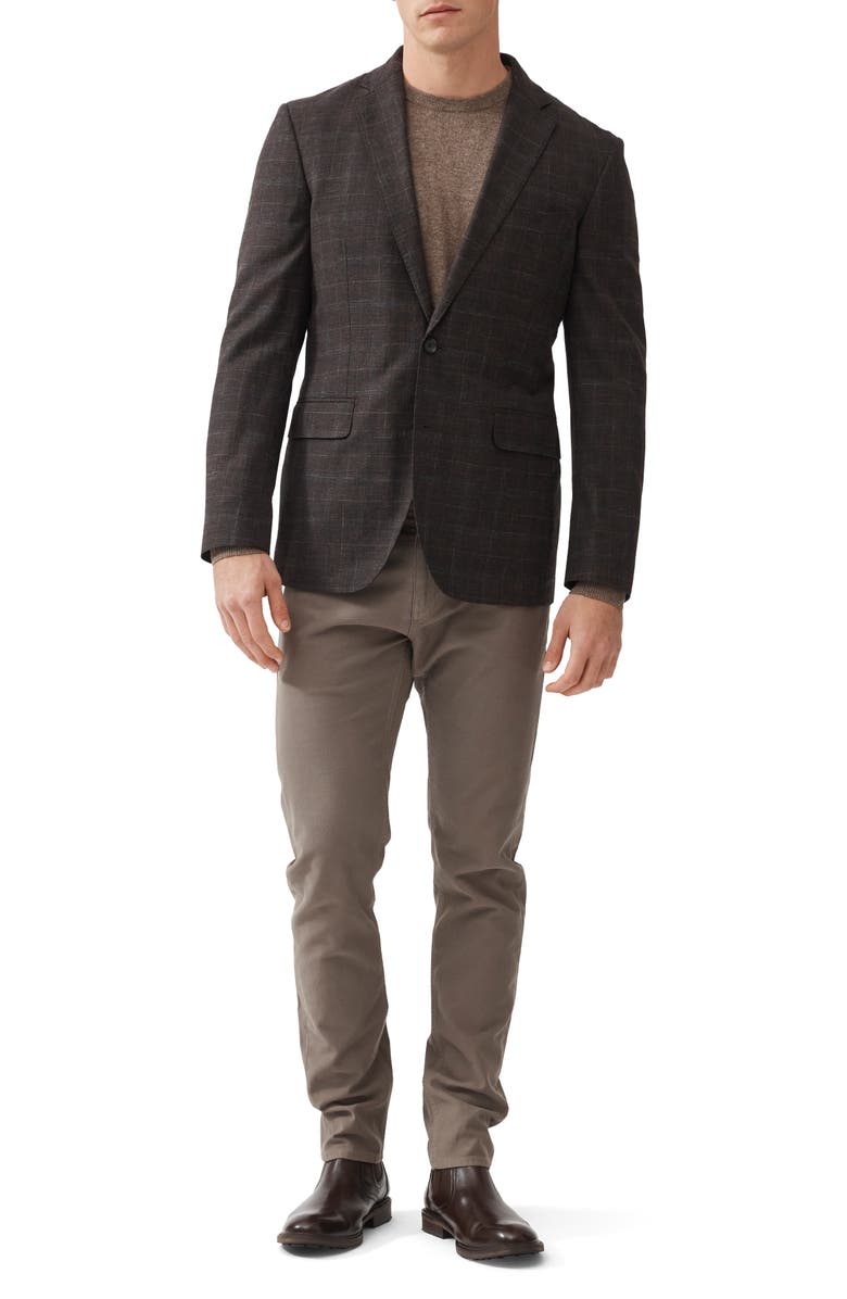 Rodd & Gunn South Oamaru Plaid Wool Blend Sport Coat, Alternate, color,