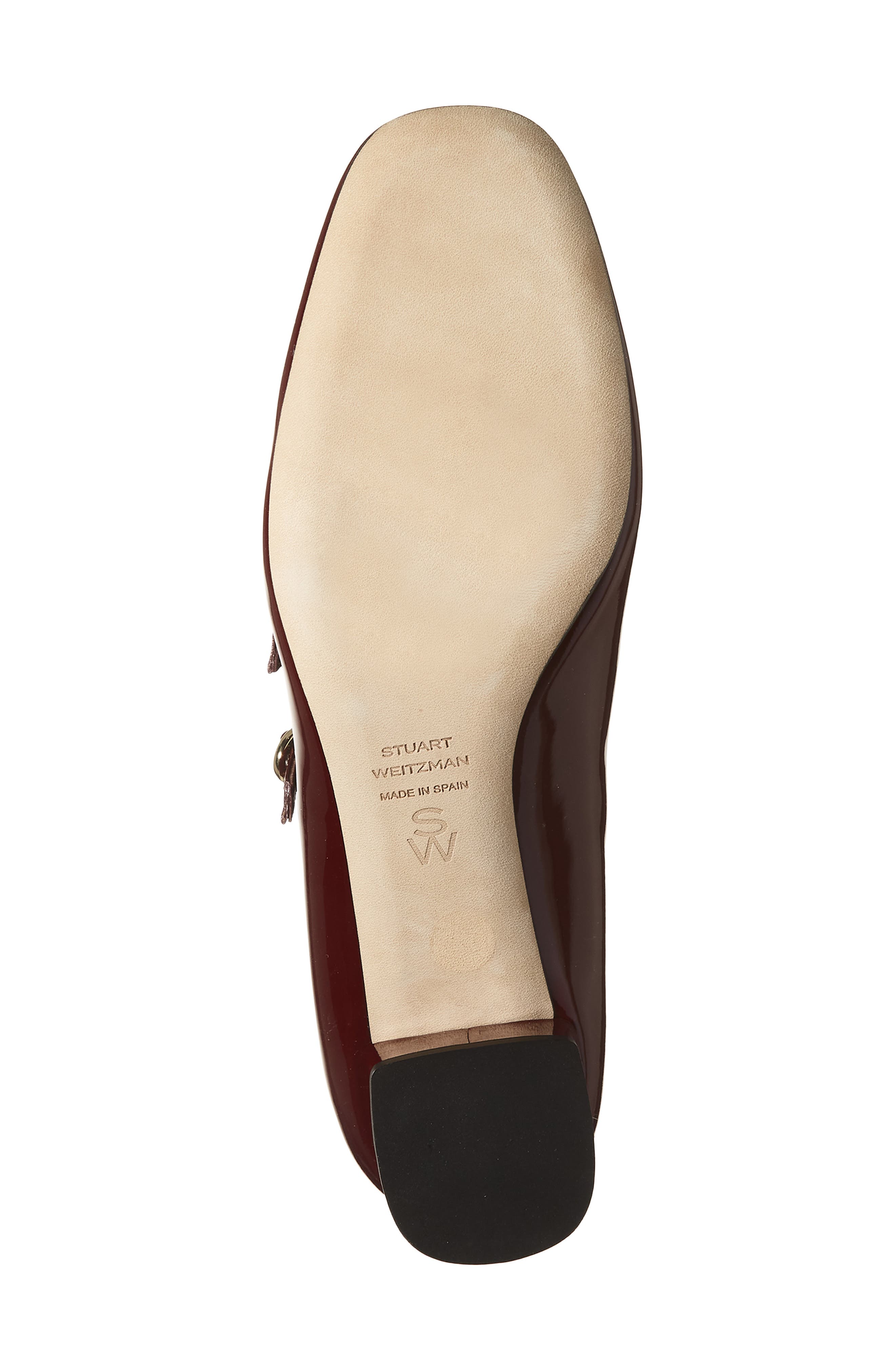 Stuart Weitzman Benni Mj 35 Pump, Alternate, color, Rosewood