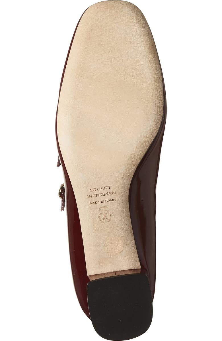 Stuart Weitzman Benni Mj 35 Pump, Alternate, color, Rosewood