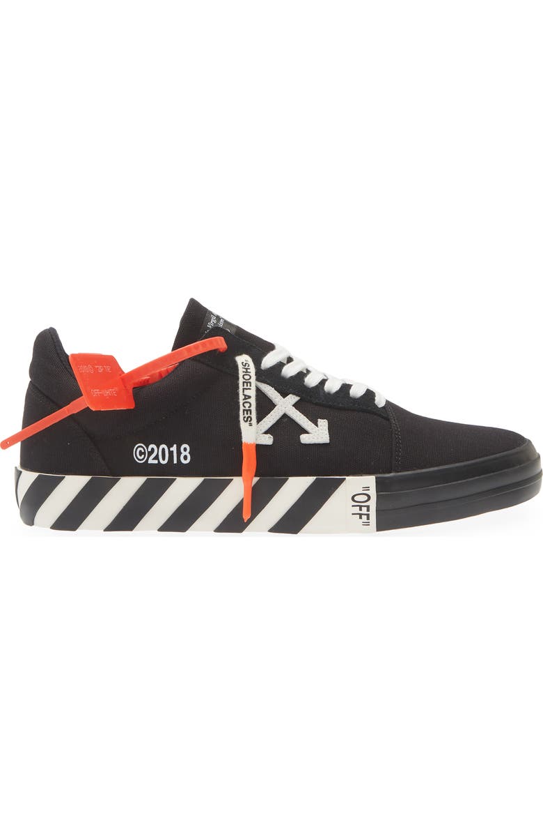 Off-White <p>Vulcanized Low Top Sneaker (Men)</p>, Alternate, color,