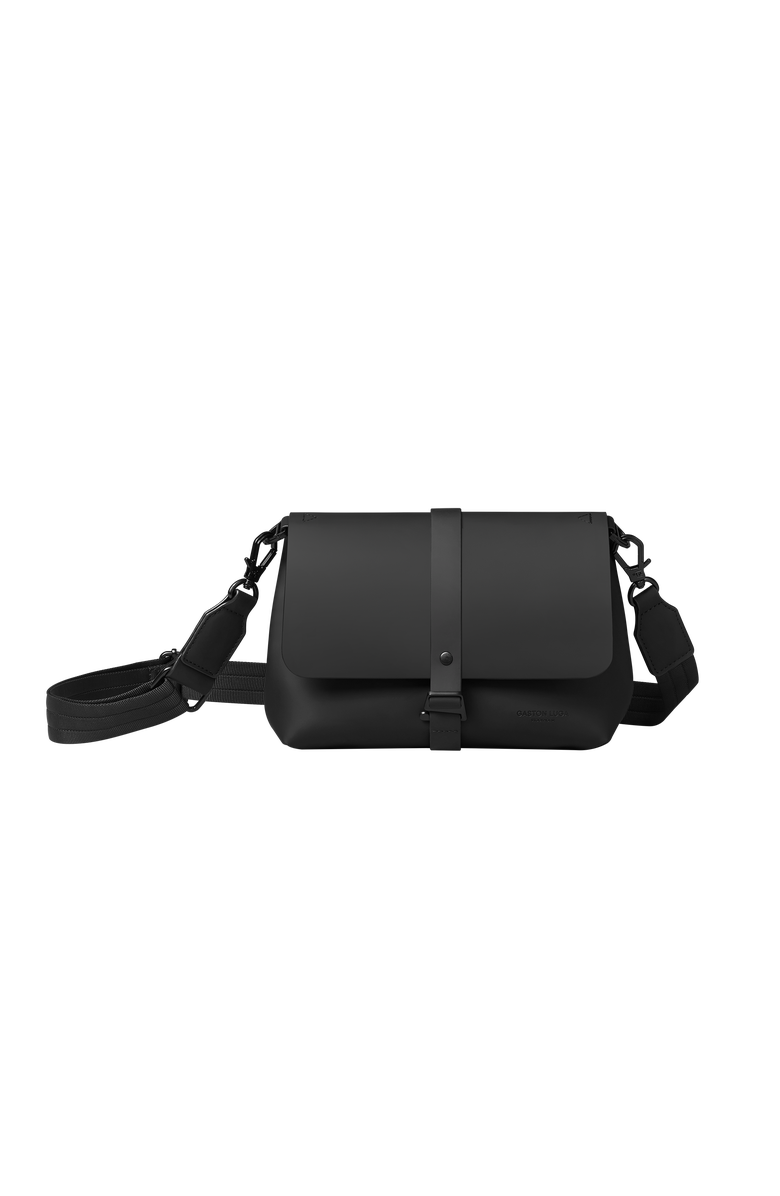 Gaston Luga Spläsh Crossbody Bag, Main, color, Black