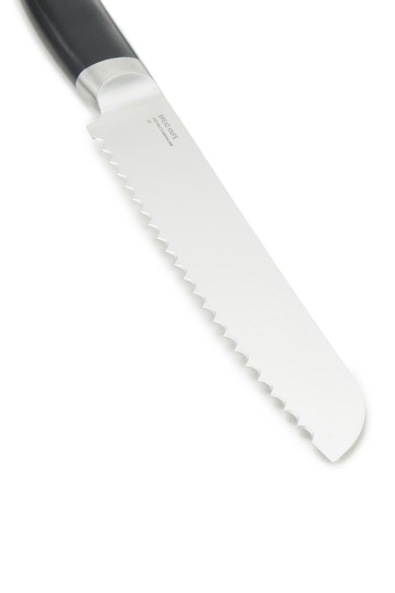 Leo Graphite 8-Inch Bread Knife, Alternate, color, BLACK