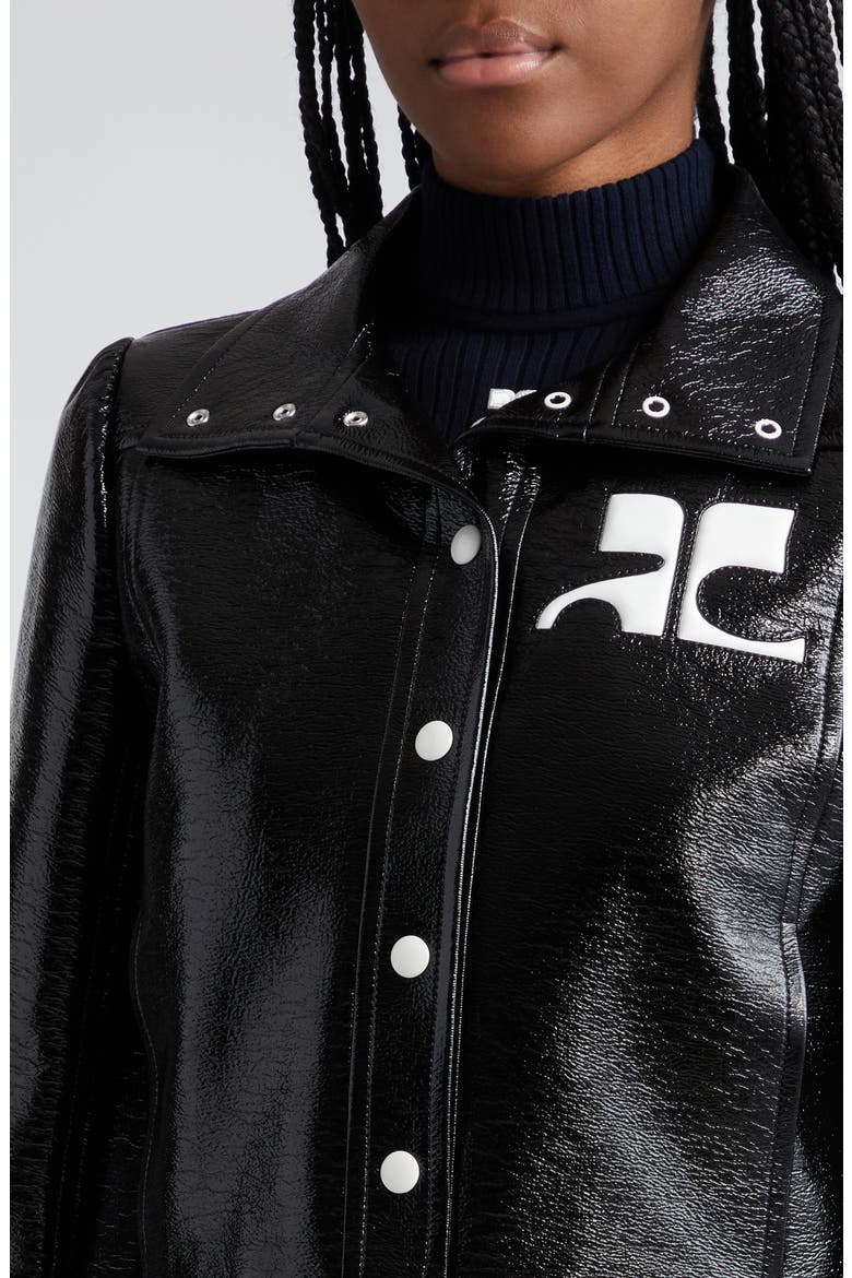 Re-Edition Vinyl Jacket, Alternate, color, BLACK