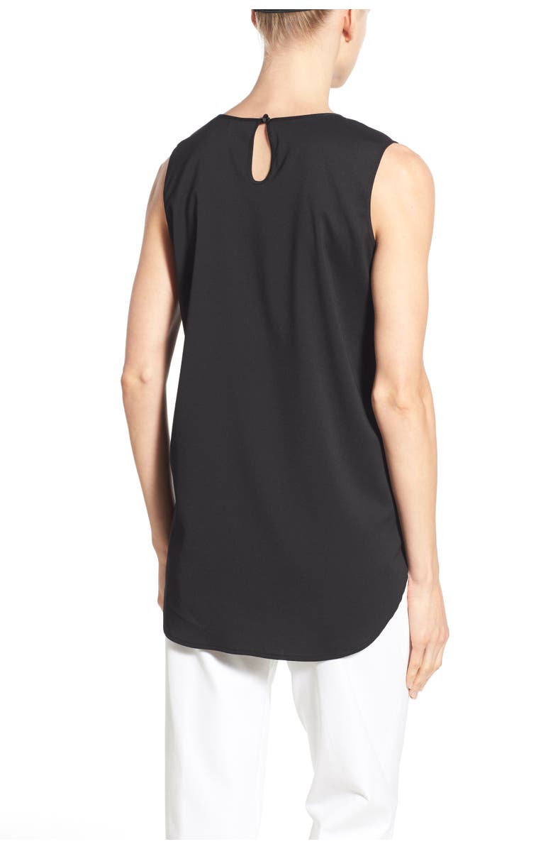Ming Wang Sleeveless Woven Shell, Alternate, color, 
