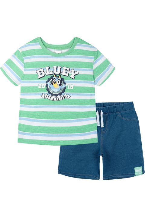 T-Shirt and French Terry Shorts Set