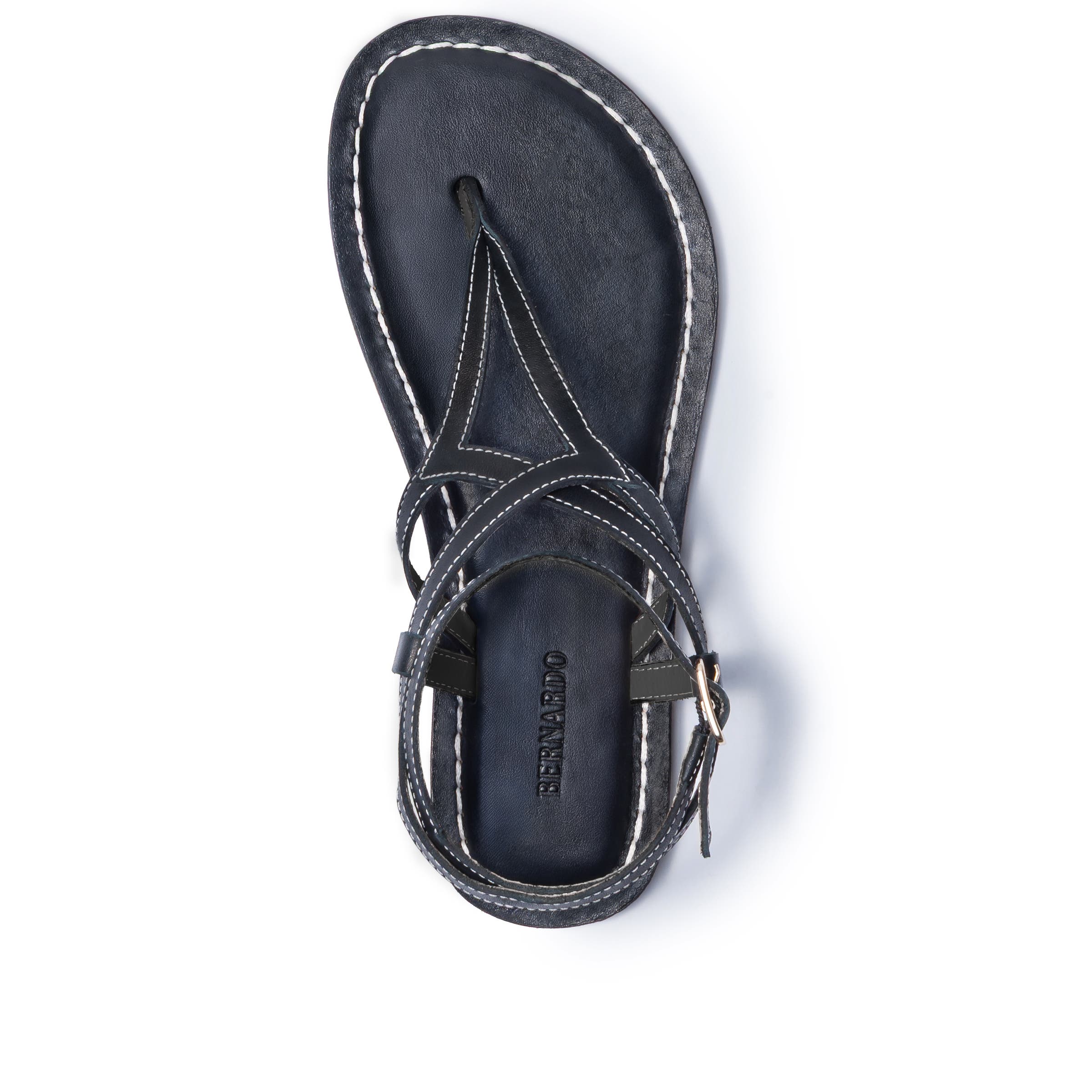 Bernardo Footwear Mallorie Thong Sandal, Alternate, color, Black