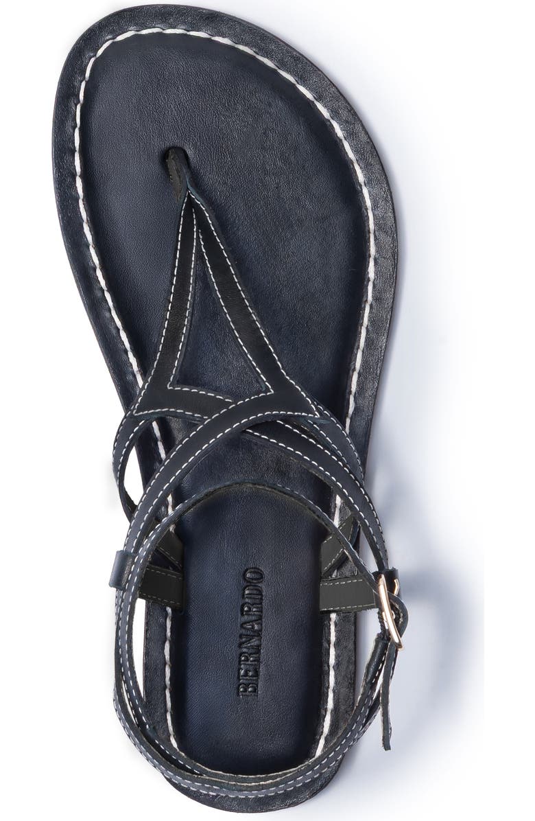 Bernardo Footwear Mallorie Thong Sandal, Alternate, color, Black
