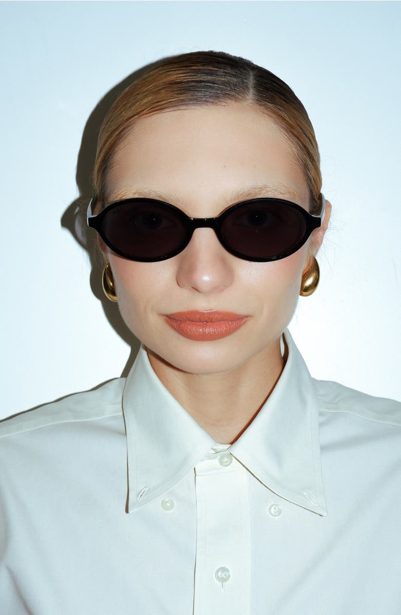 Reality Eyewear The Bessette Sunglasses, Alternate, color, Jett Black