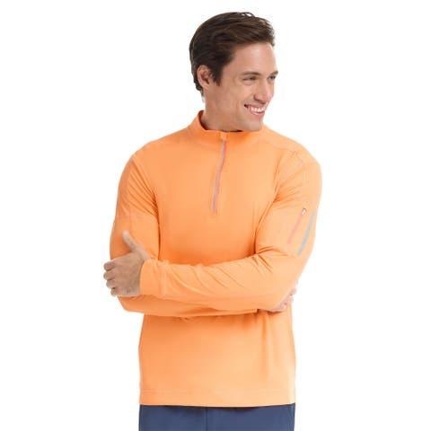 Men's Mock Zip Top