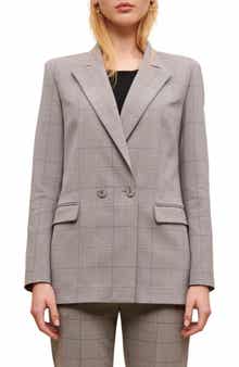 maje Varreau Wool Blend Blazer