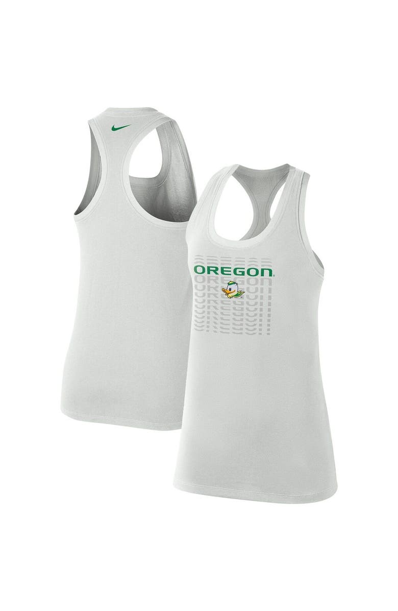 Nike Women's Nike Gray Oregon Ducks Game Time Tank Top, Main, color,