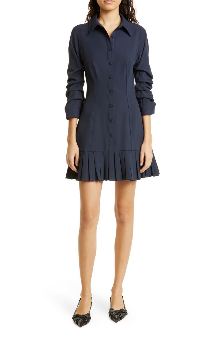 Lucilla Shirtdress, Main, color, NAVY
