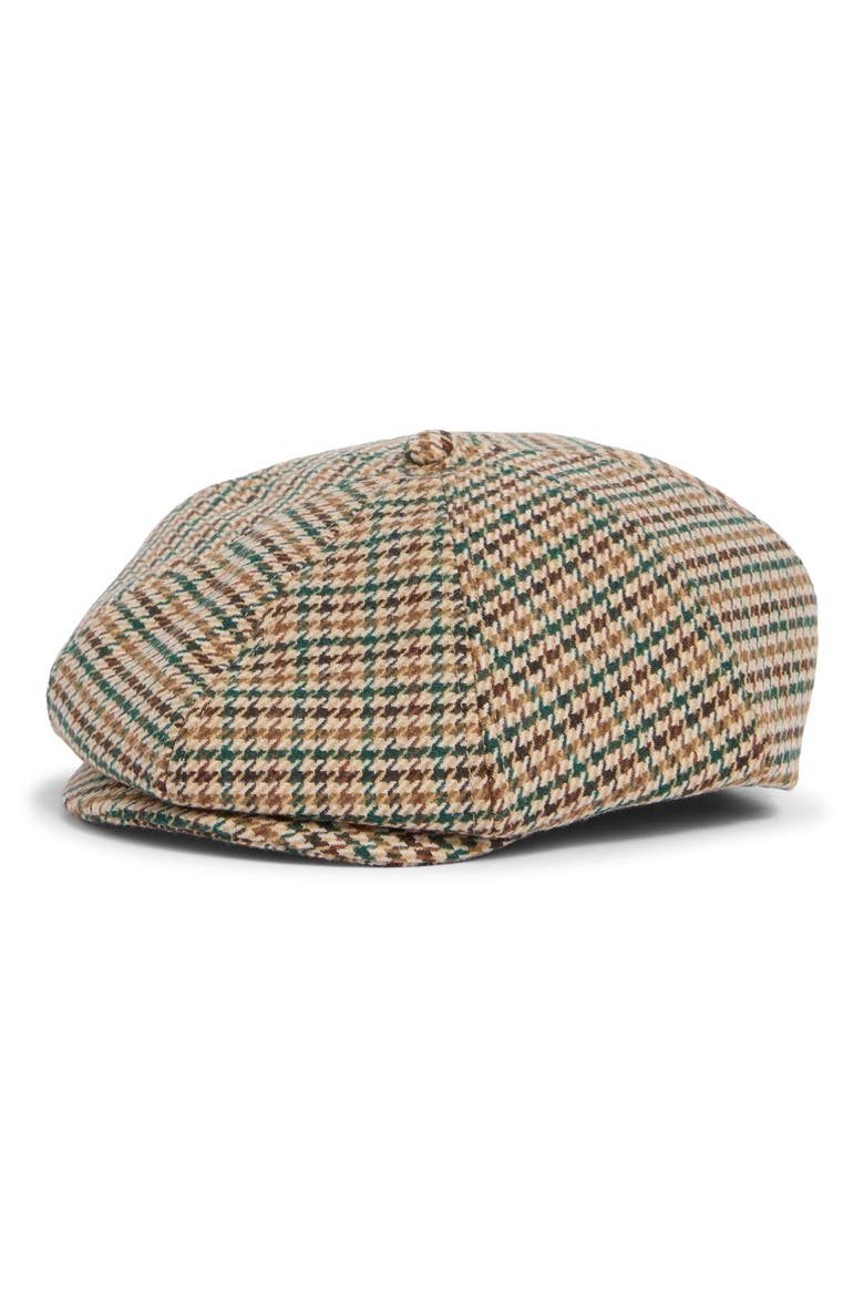 Brood Driving Cap, Main, color, DUSTED OCHRE/KHAKI/VERDANT