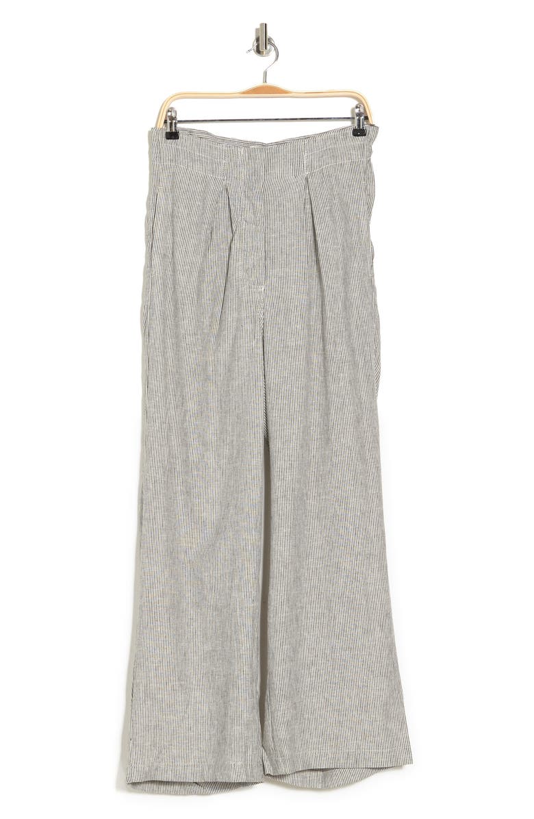 MAX STUDIO Linen Blend Easy Leg Pants, Alternate, color, 