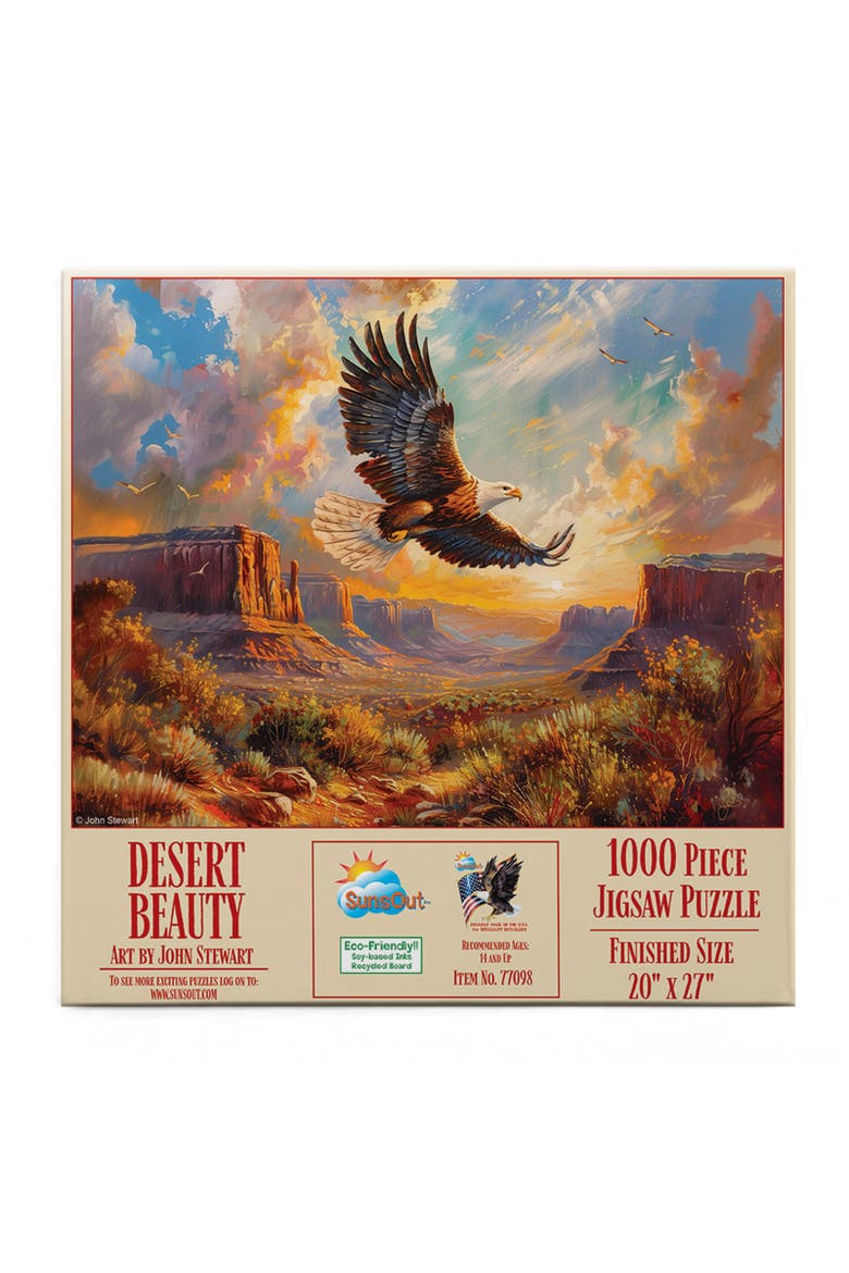 Desert Beauty 1000 piece Jigsaw Puzzle for Adults, Alternate, color, Multicolor
