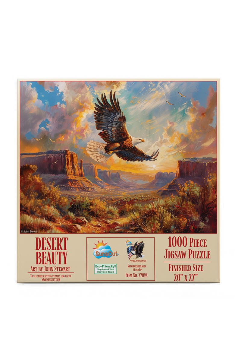 Sunsout Desert Beauty 1000 piece Jigsaw Puzzle for Adults, Alternate, color, Multicolor