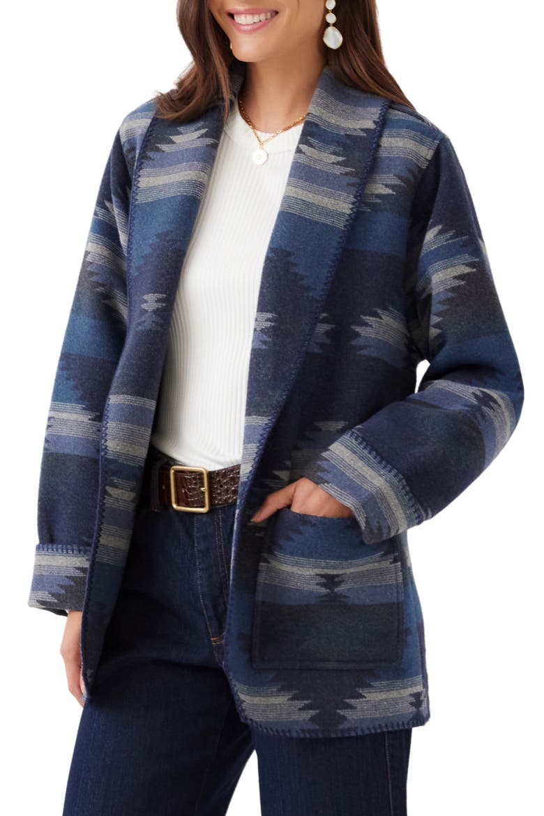 Ranch Jacket, Alternate, color, NAVY COMBO