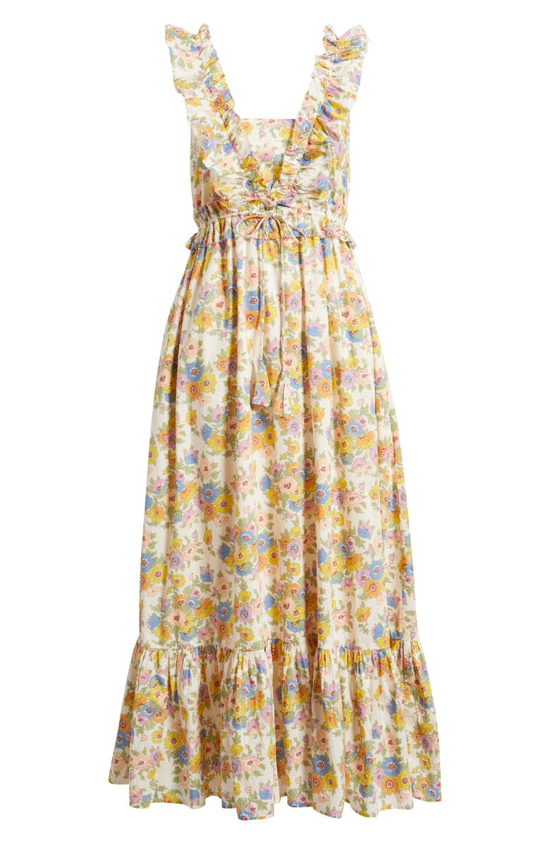 LOVE THE LABEL Penida Floral Cotton Dress, Alternate, color, 