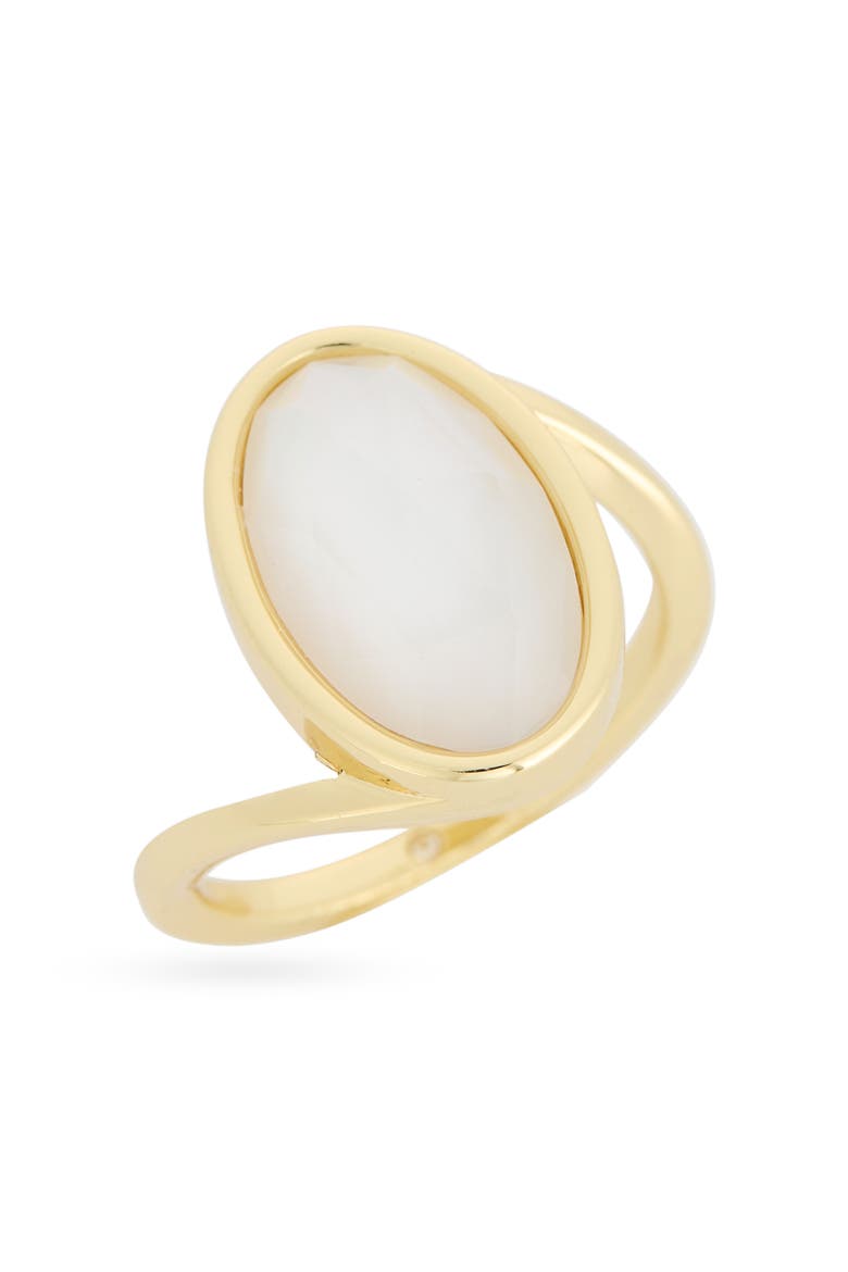 Crystal Statement Ring, Main, color, CLEAR / GOLD