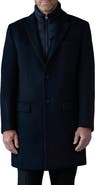 Mackage Skai-SLB Virgin Wool Coat with Removable Down Bib