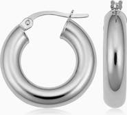 Oradina 14K Gold Everything Bold Midi Hoops