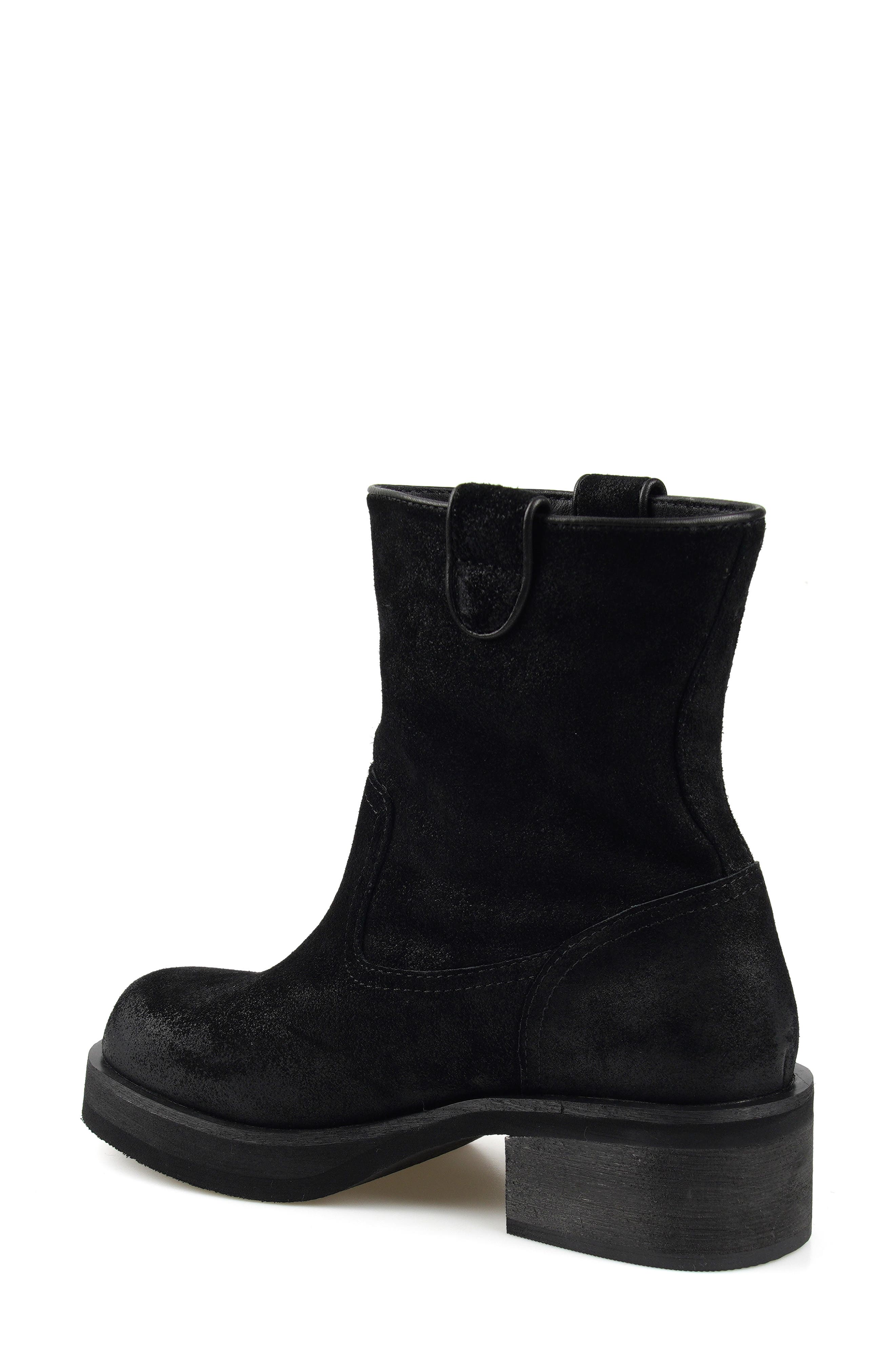 Candie's Ciarra Western Bootie, Alternate, color, Black