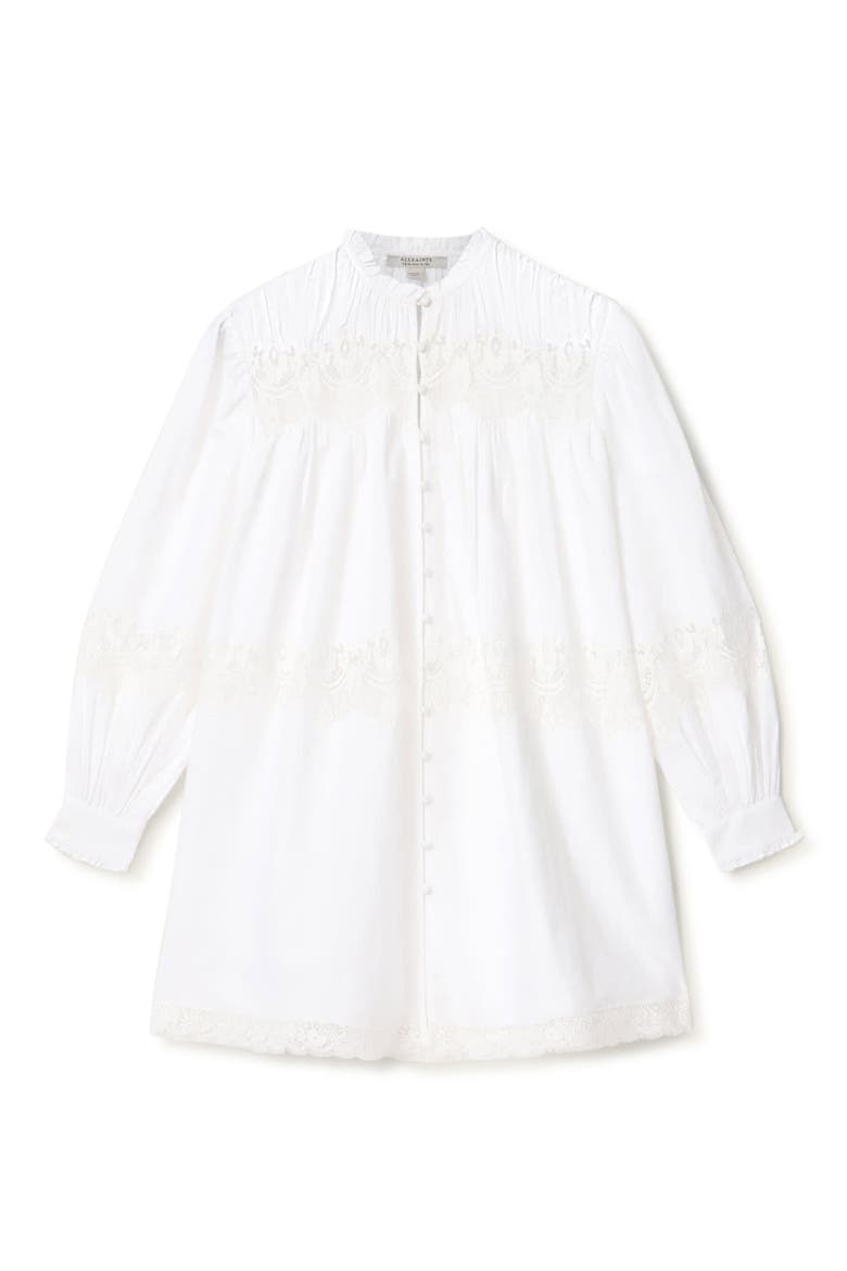 Talisa Lace Minidress, Alternate, color, WHITE