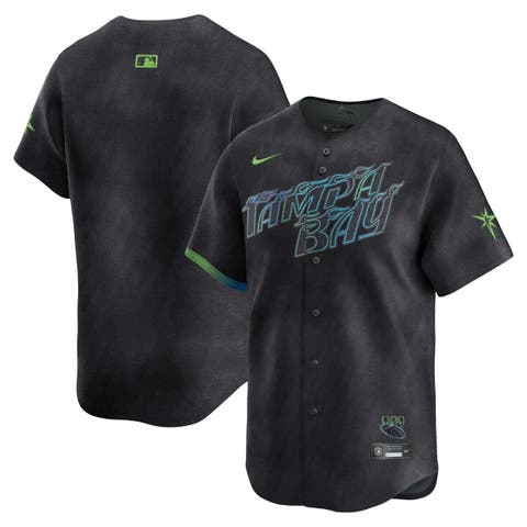 Men's Nike Black Tampa Bay Rays City Connect Limited Jersey