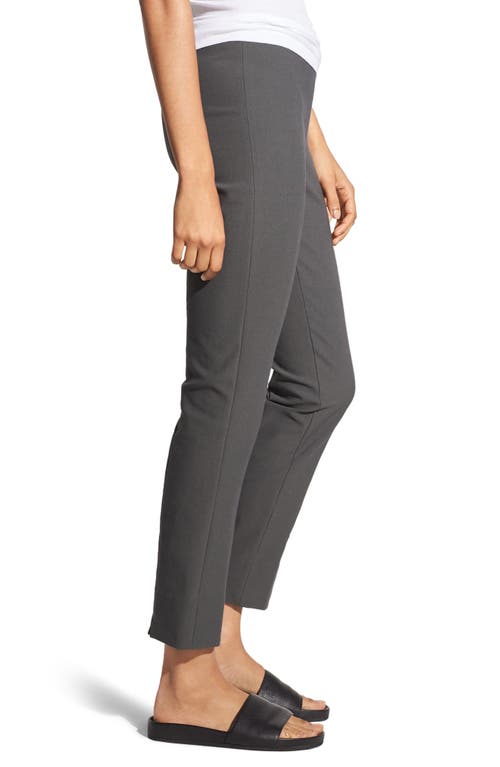 Shop Vince Crop Leggings In Dark Grey