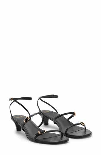 Strappy Kitten Heel Sandal