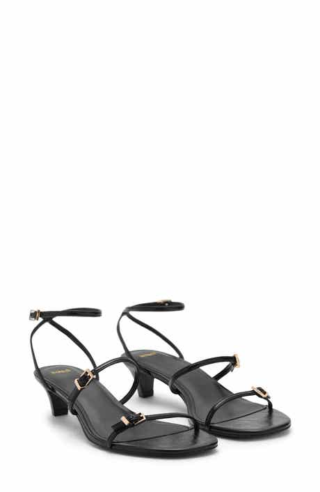 Strappy Kitten Heel Sandal