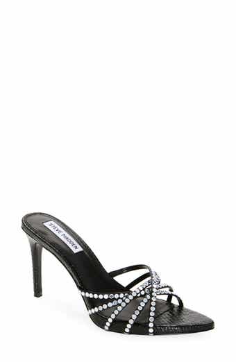 Steve Madden Brinleigh Snake Embossed Strappy Sandal
