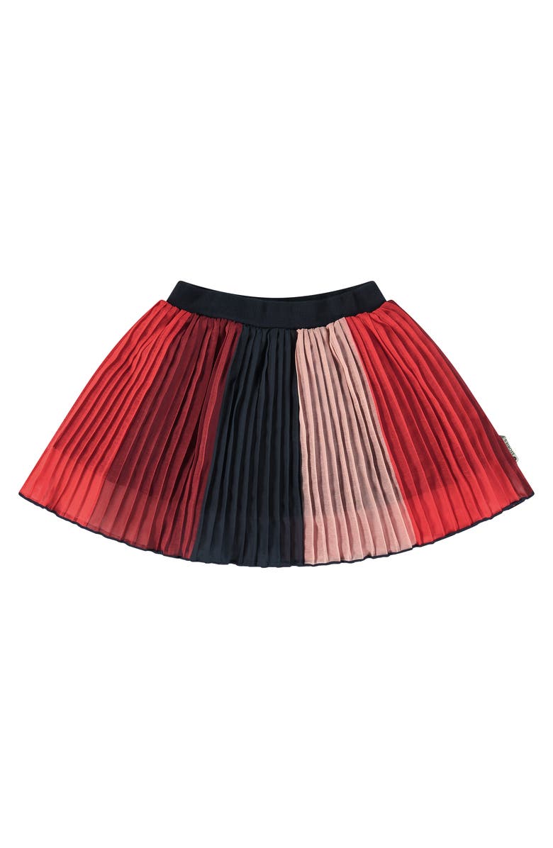 Stains and Stories by Babyface Multi-Colored Pleated Skirt, Main, color, Multicolor