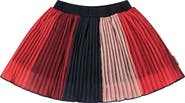 Stains and Stories by Babyface Multi-Colored Pleated Skirt