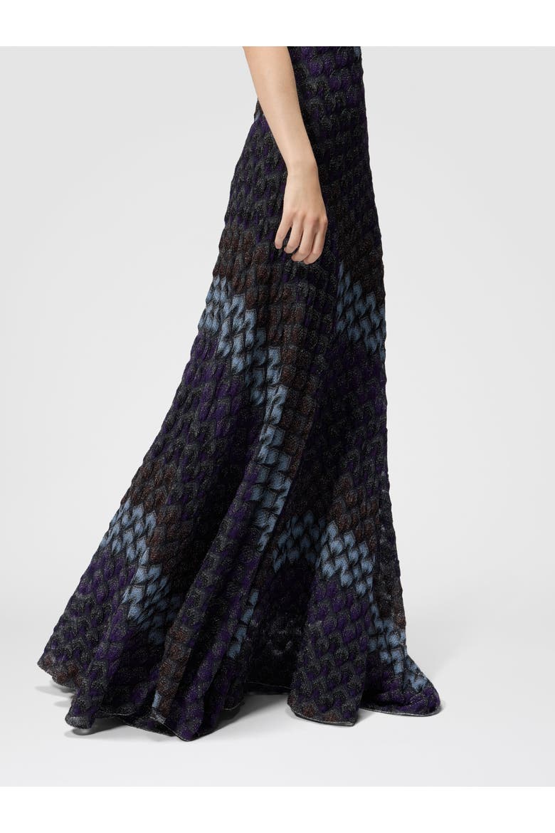 Long Dress With Halterneck, Alternate, color, Multicoloured