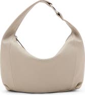 MANGO Leather Shoulder Bag
