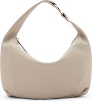 MANGO Leather Shoulder Bag