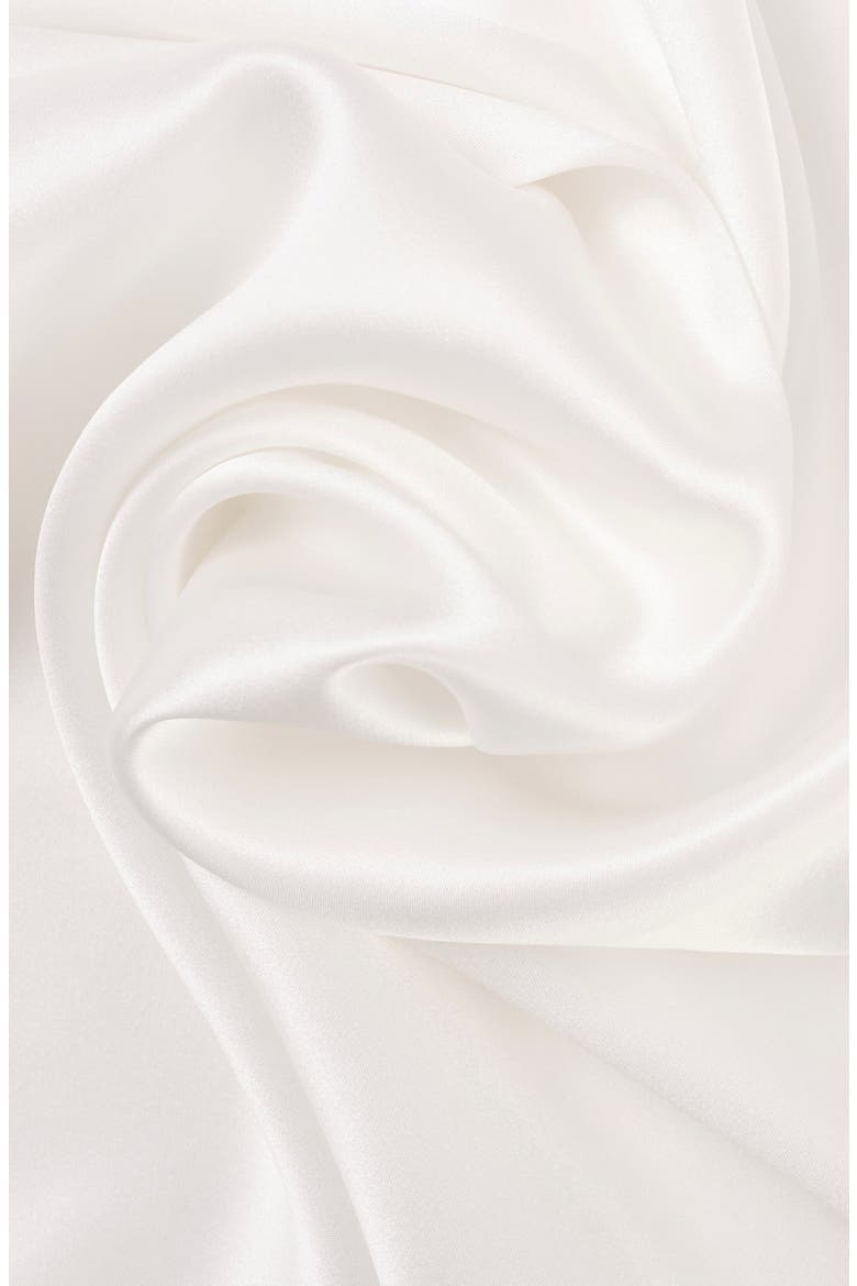 LILYSOFT Ultra Soft Non-Colorants Silk Pillowcase, Alternate, color, White