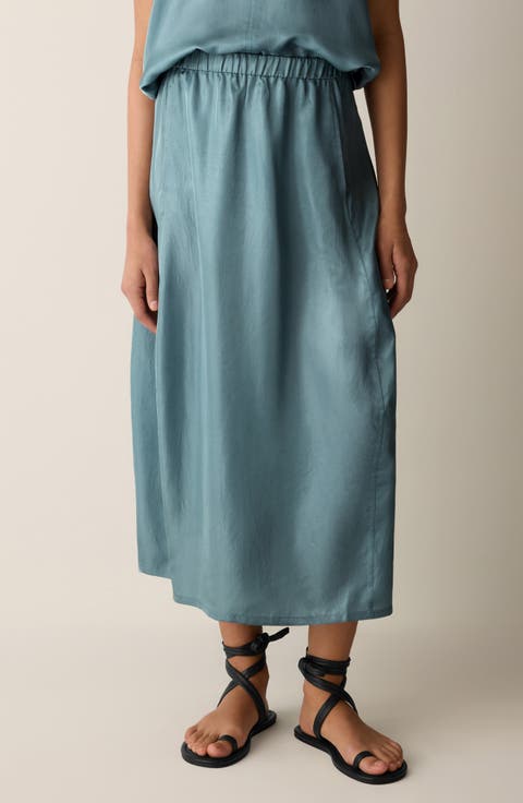 Lantern Maxi Skirt