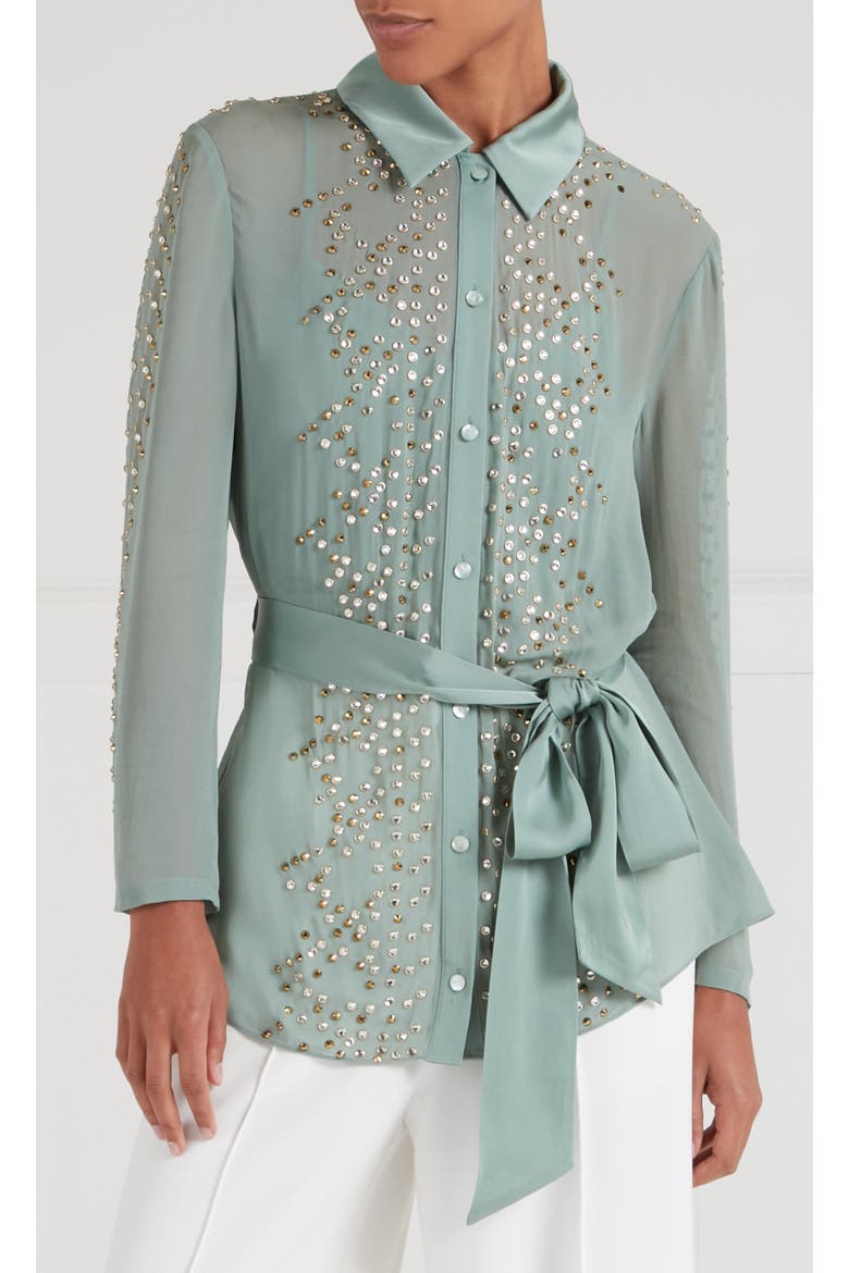 Oberon Shirt, Main, color, Jade Green