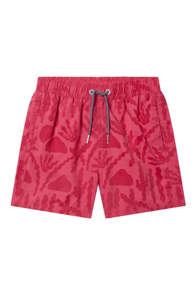 Kids' Las Coloradas Swim Trunks, Alternate, color, PINK