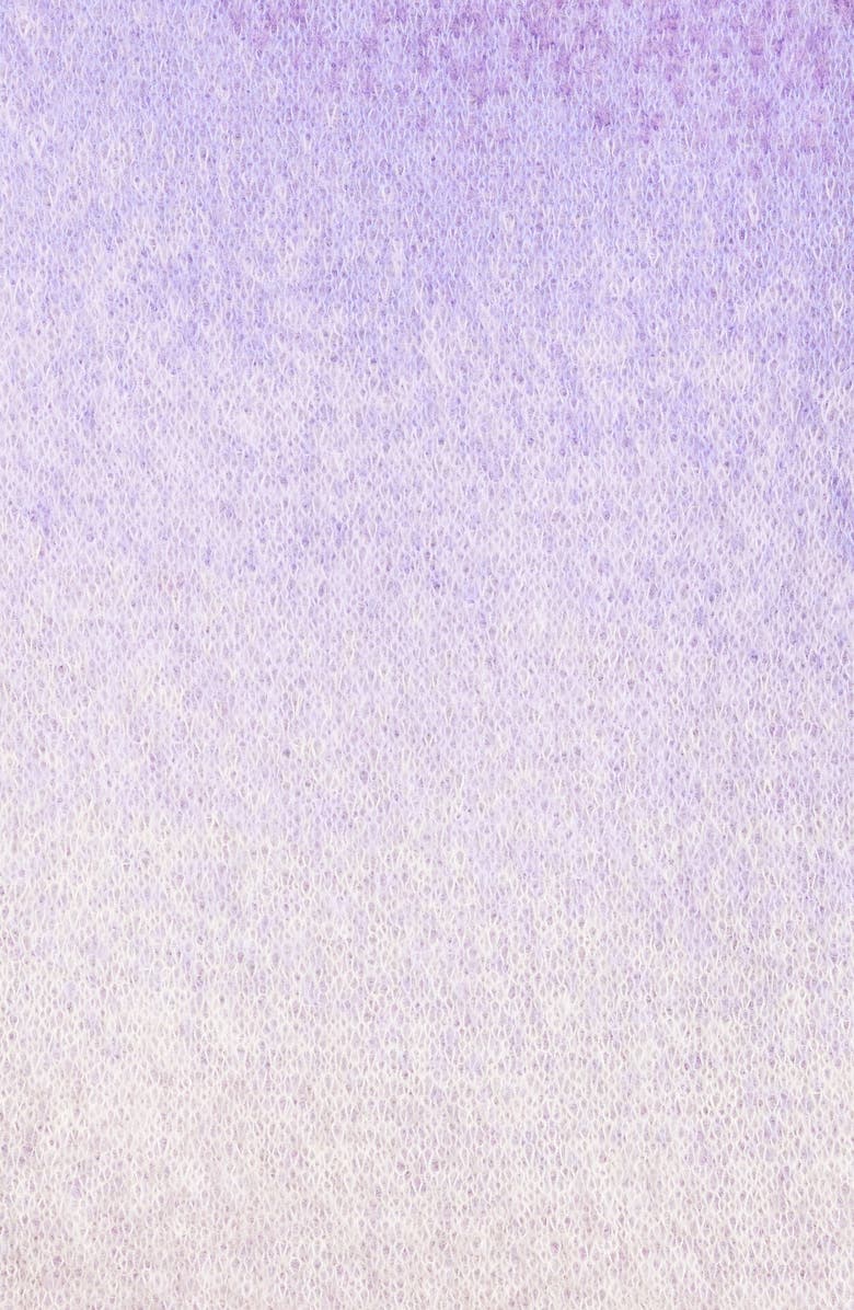 ERL Gender Inclusive Gradient Crewneck Mohair & Wool Blend Sweater, Alternate, color, 