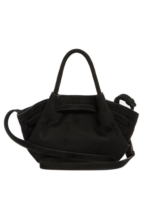 Jw Pei Hana Faux Suede Tote In Black