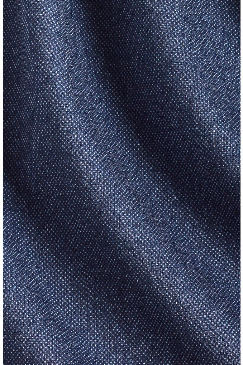 Pima Cotton Button Up Shirt, Alternate, color, NAVY