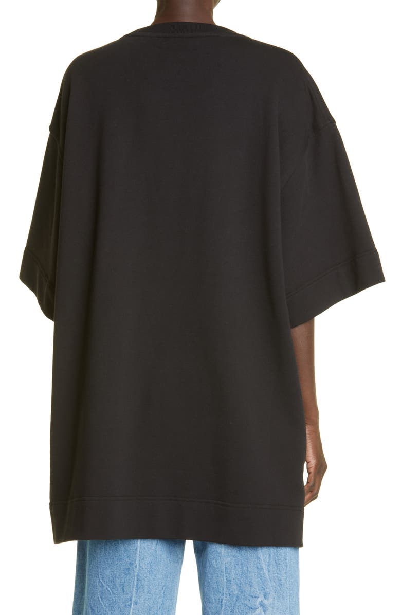 Dries Van Noten Hakko Oversize Jersey T-Shirt Dress, Alternate, color, 