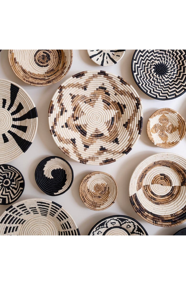 Maadili Collective Pixel Flower Basket, Alternate, color, Natural