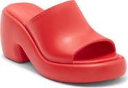 FERRAGAMO Deva Platform Slide Sandal