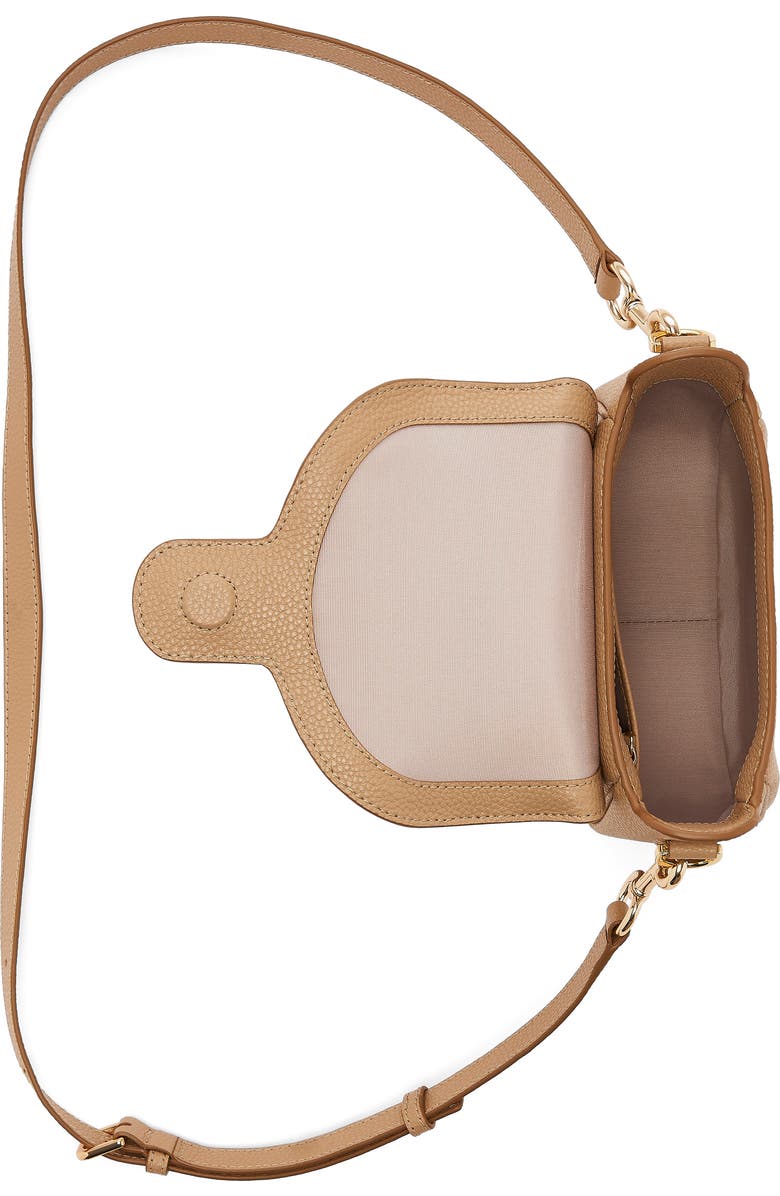 Marc Jacobs The J Marc Pebble Saddle Bag, Alternate, color, Camel
