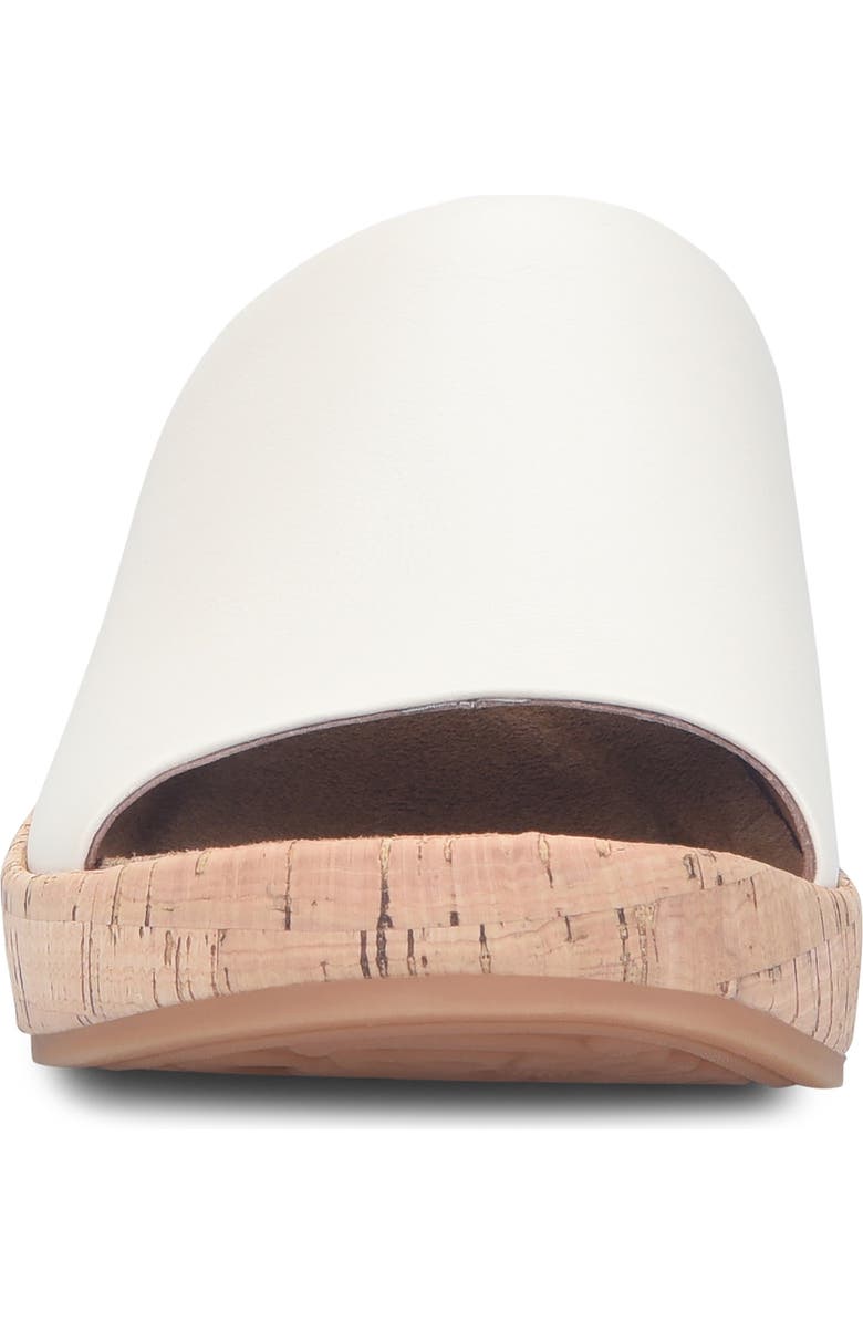 Söfft Cass Platform Slide Sandal, Alternate, color, Off White
