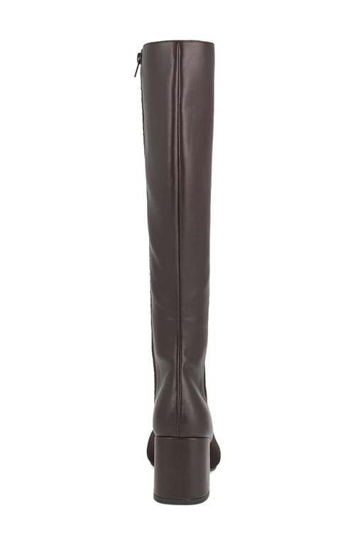 Mia Bettina Knee High Boot In Brown